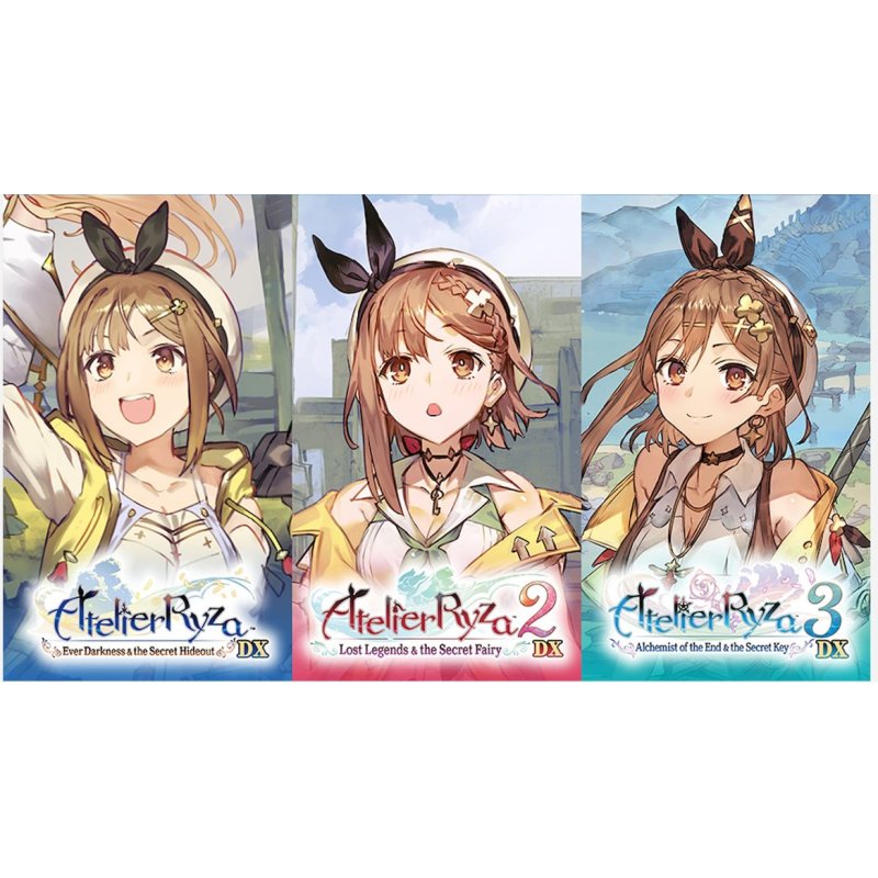 Atelier Ryza Secret Trilogy Deluxe Pack (Import)