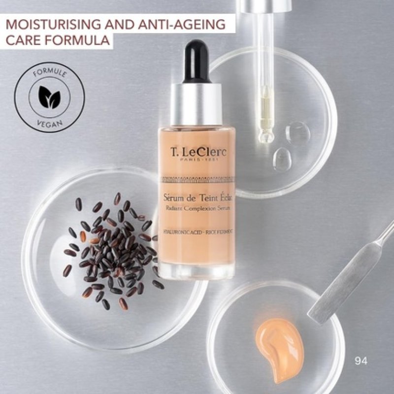 T Leclerc Skin Tint Serum Foundation 30ml 04 Nude