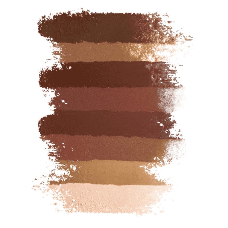 Max Factor Masterpiece Nude Palette Matte Sands 08 Eyeshadow Palette with 8 Brownish Shades - Silky Matte and
