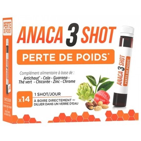 Anaca3 Weight Loss Dietary Supplement 14 Shots