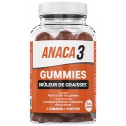 Anaca3 Gummies Fat Burning Dietary Supplement 60 Gummies