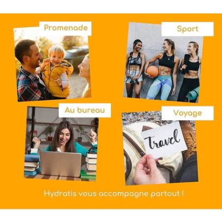 Hydratis Bottles Thermos BPA Free Stainless Steel Reusable