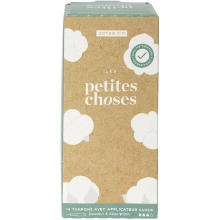 Les Petites Choses Super Flow Tampons with Organic Cotton Applicators