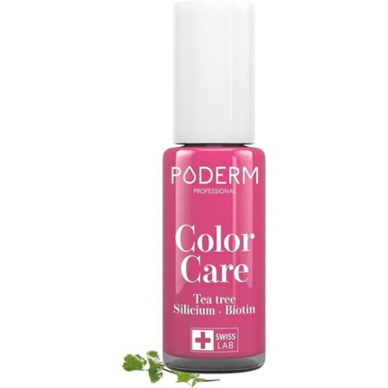 Poderm Fungal Nail Infections Raspberry Nail Varnish with Tea Tree
