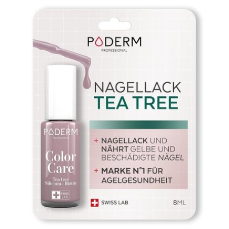 Poderm Tea Tree Nail Polish Color Care