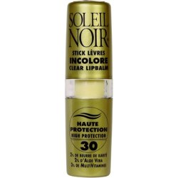 Soleil Noir 25 Colorless Lip Stick SPF 30 High Protection