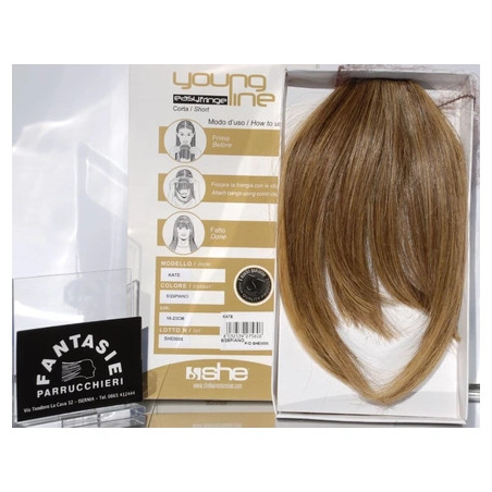 She Platinum Blonde And Honey Long Fringes Hair