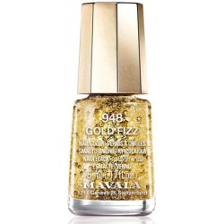 Mavala Fizzy Holiday 2023 Breathable Mini Nail Polish Gold Fizz 5ml