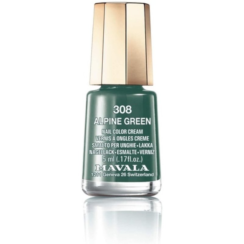 Mavala Nail Polish Alpine Green 5ml