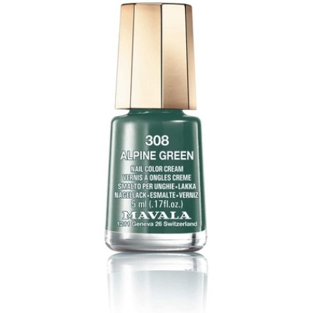 Mavala Nail Polish Alpine Green 5ml