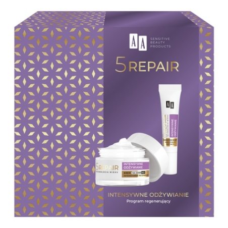 Aaset 5 Repair 70 Regenerating Face Cream 50ml And Eye Cream 15ml