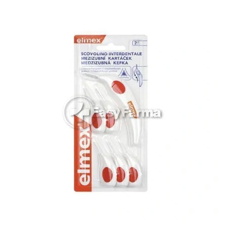 Elmex Interdental Brush With Cap 2 Mm - Effective Dental Hygiene Tool