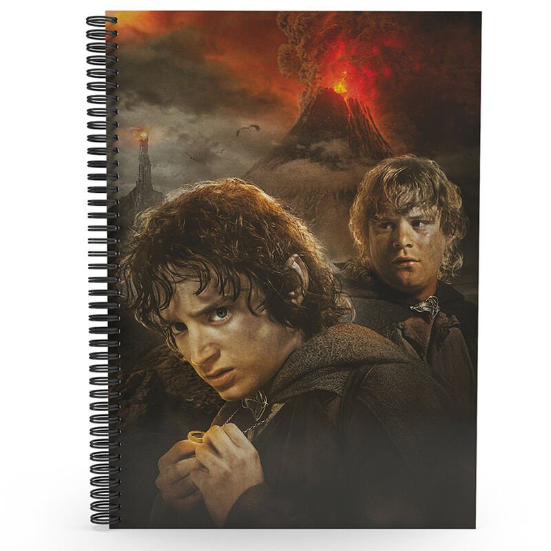 CARNET EFFET 3D LOTR - FRODON SA