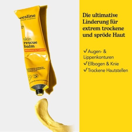 Beesline Skin Rescue Balm with Beeswax and Carrot