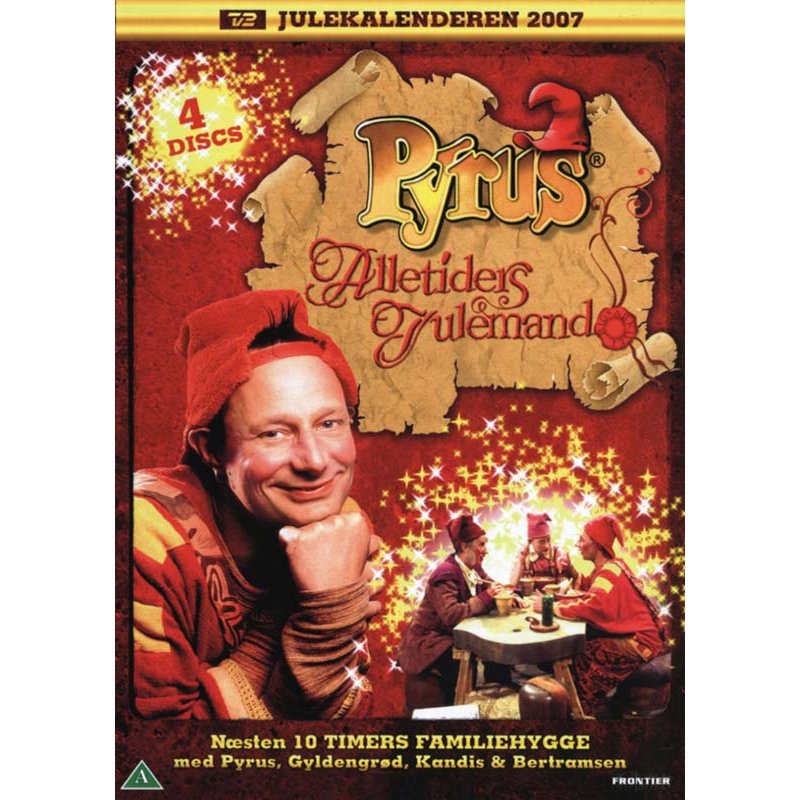 Pyrus i Alletiders Julemand (4-disc) - DVD