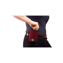 Hunter - HILO treatbag with belt clip - 14x 8cm - Red