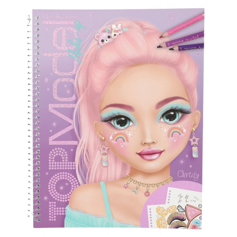 Topmodel - Make Up Colouring Book (413983)