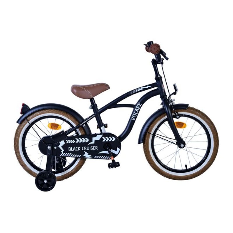 Volare - Children's Bicycle 16 - Cruiser Black (51646)