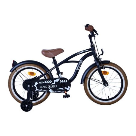 Volare - Children's Bicycle 16 - Cruiser Black (51646)
