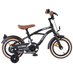 Volare - Children's Bicycle 12 - Black Cruiser (51230)