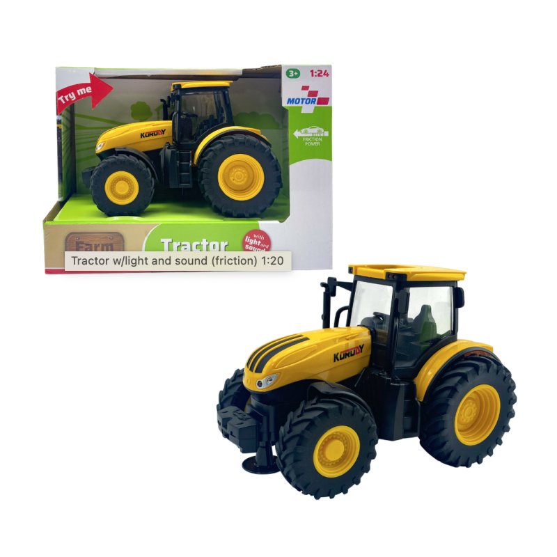 Motor 112 - Tractor with light and sound (friction) 1:20
