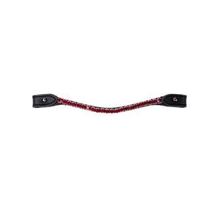 My Hobby Horse - Browband red stones (MHH011010)