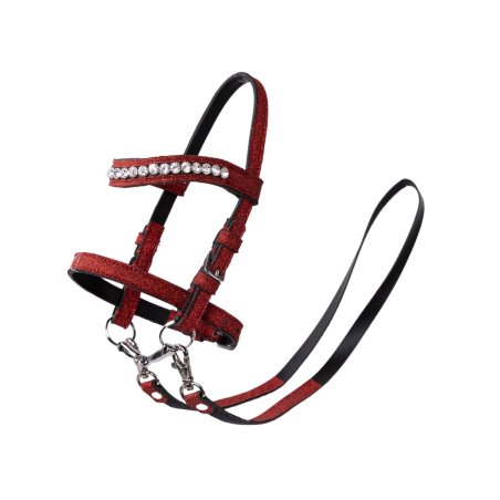 My Hobby Horse - Bridle red glitter (MHH011008)