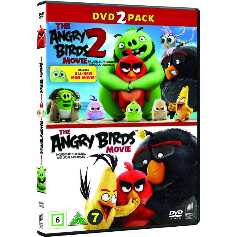 The Angry Birds Movie 1 2 Box - Dvd