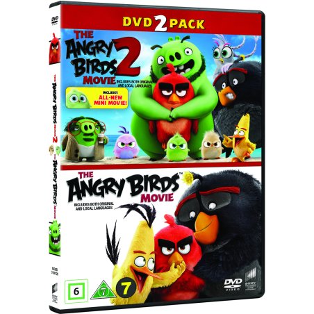 The Angry Birds Movie 1 2 Box - Dvd