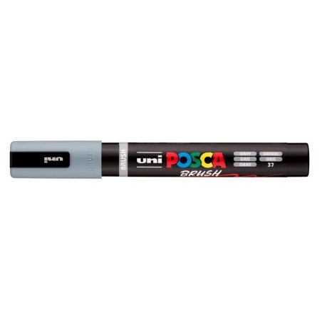 Posca - Brush PC-5BR - Grey (401506-95)