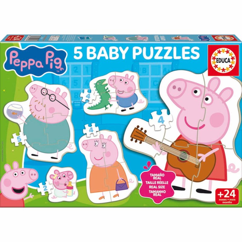 Educa - Baby puzzle, Peppa Pig (80-20319)