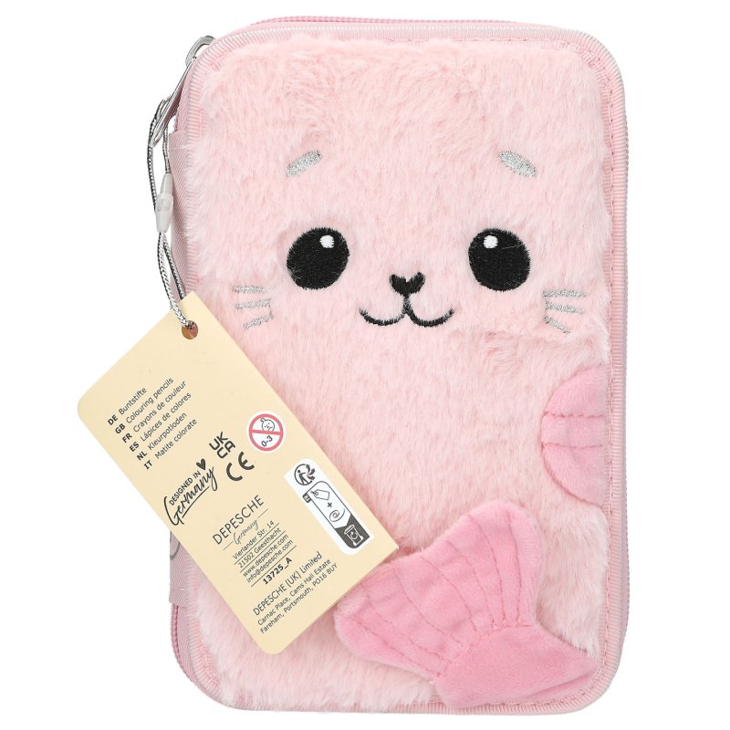 Princess Mimi - Double Pencil Case ROBBY - pink