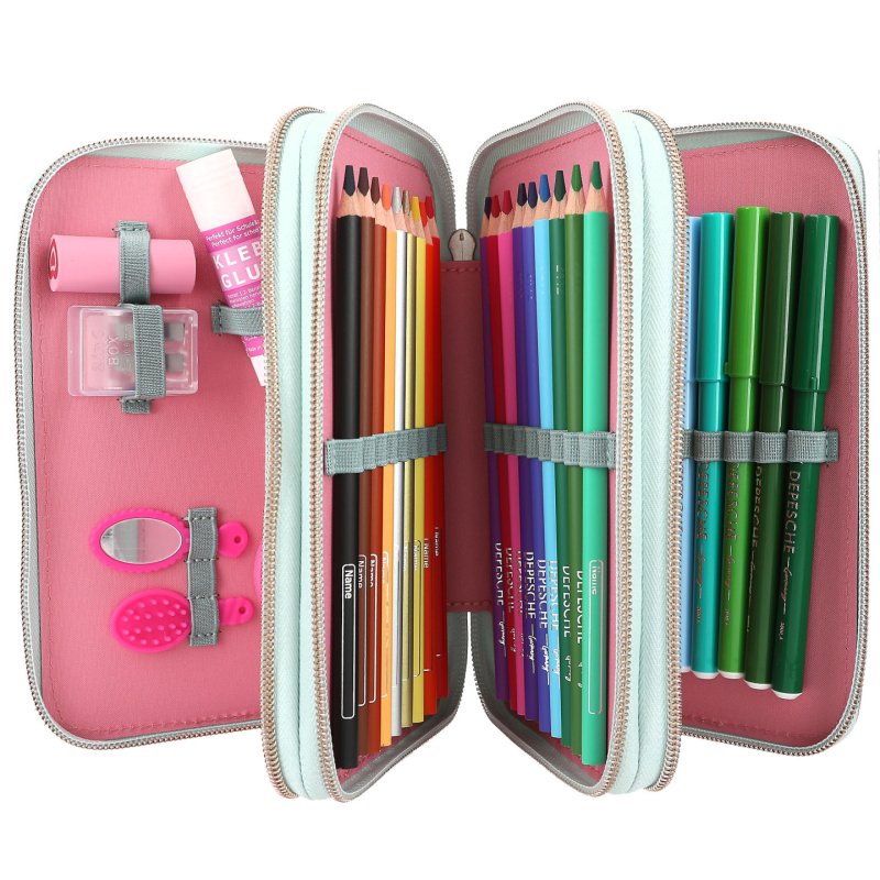 Miss Melody 0413692 trousse à crayons Bac à stylos Polyester Multicolore