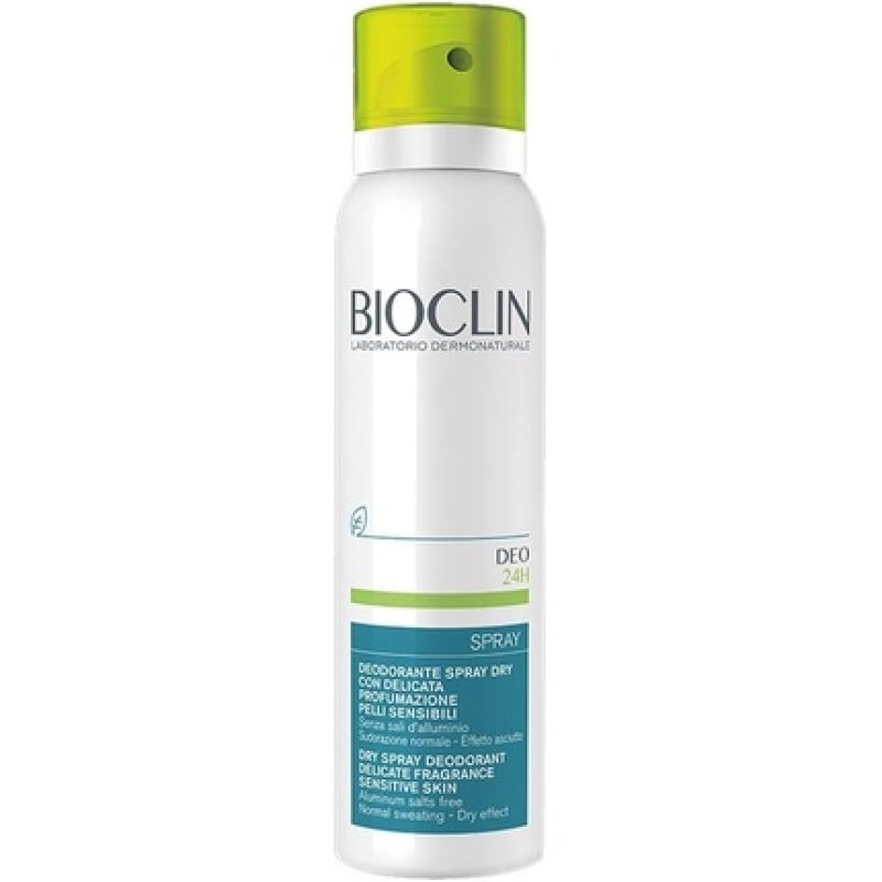 Bioclin Deo 24h Dry Spray Deodorant for Sensitive Skin 150ml