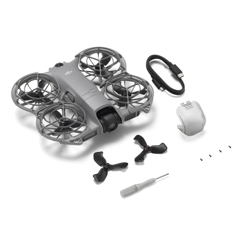 DJI Neo 2 4 rotors Quadcoptère 12 MP 2688 x 1512 pixels 1606 mAh Noir, Gris