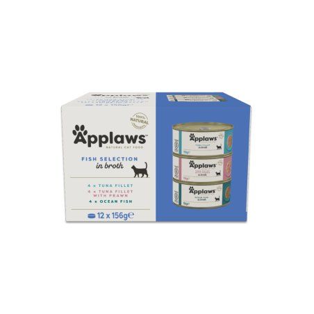 Applaws - Multipack Fish selection in broth - 12x156g