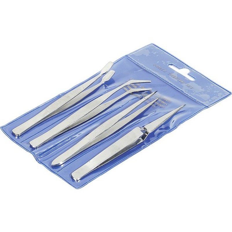 Set of 4 tweezers
