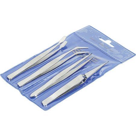 Set of 4 tweezers