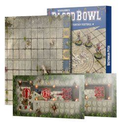 Blood Bowl - Seconde Saison : Bretonnien Pitch & Dugouts