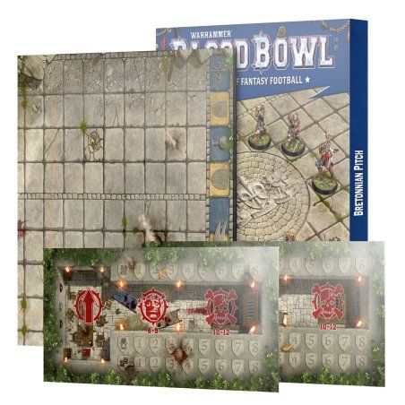 Games Workshop Bretonnian Pitch: Double-sided Pitch and Dugouts