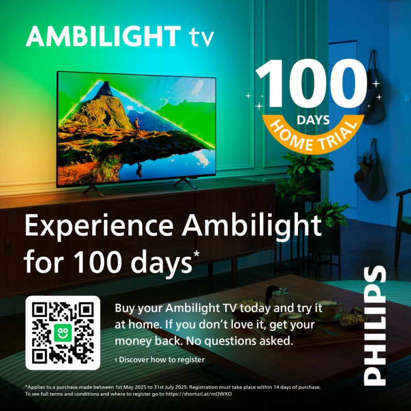 Philips 85MLED910/12 215cm 85" miniLED Ambilight Smart TV TitanOS