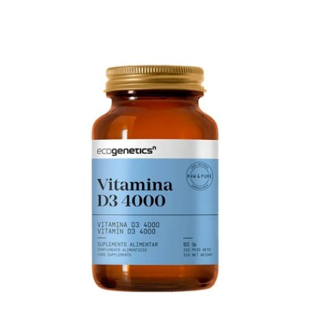 Ecogenetics Vitamin D3 4000 60 Capsules