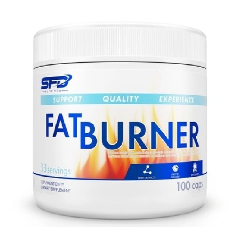 Sfd Fat Burner 100 Capsules - Effective Weight Loss Supplement