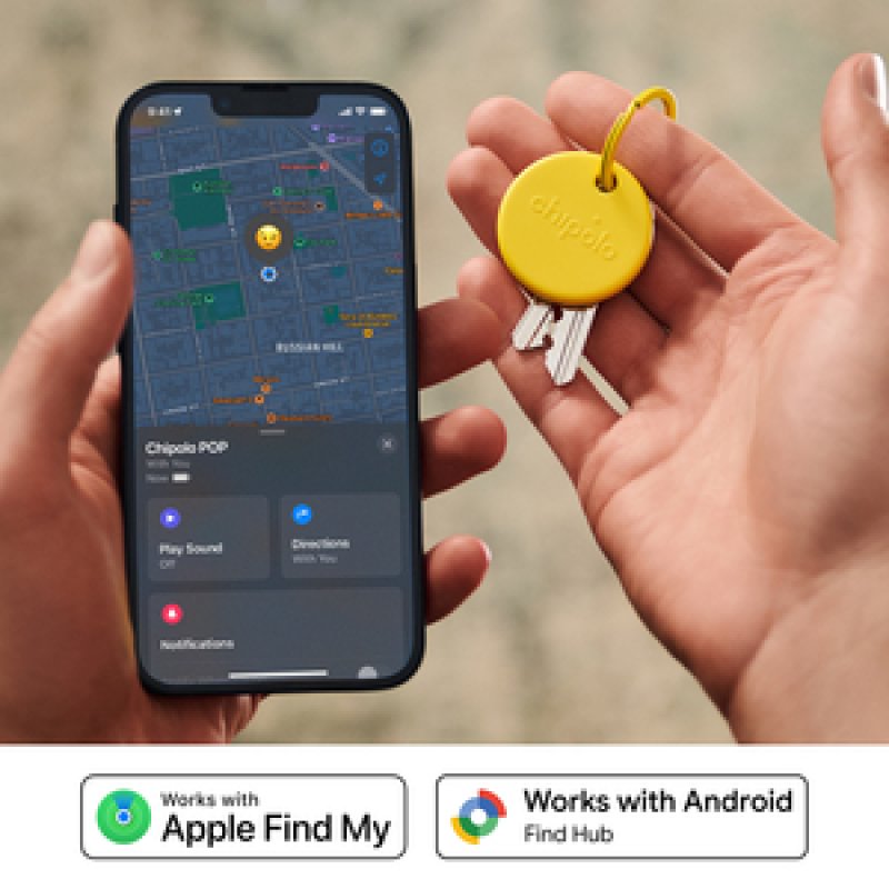 Chipolo POP for Google & Apple Yellow