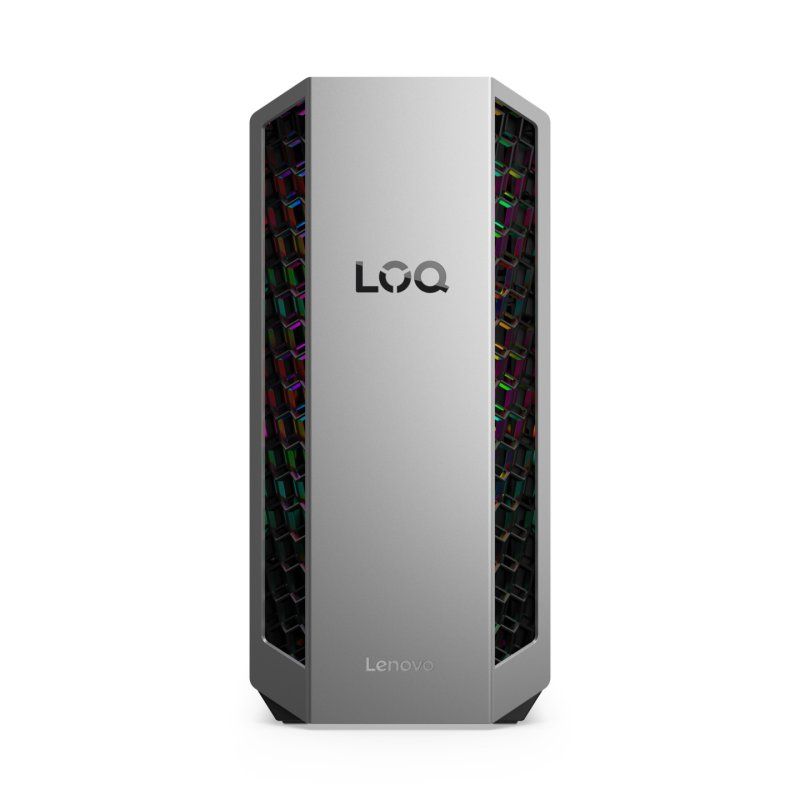 STOCKINK1-Lenovo LOQ Tower 26ADR10 AMD Ryzen™ 7 8745HX 16 Go DDR5-SDRAM 1 To SSD NVIDIA GeForce RTX 5060 Windows 11 Home PC Noir