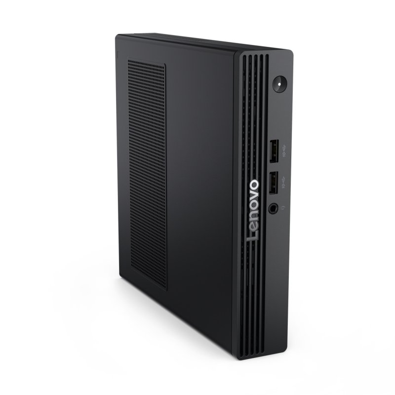 Lenovo V100q Intel N N100 8 Go DDR5-SDRAM 256 Go SSD Mini PC Noir