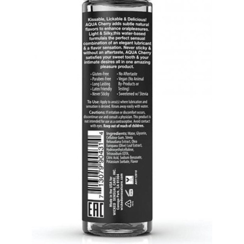 Wicked Sensual Care Aqua Cherry Transparent 30ml