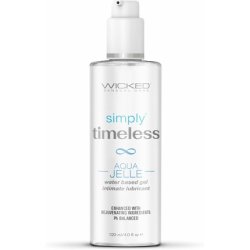 Wicked Sensual Care Simply Timeless Aqua Jelle Lubricant 120ml Clear