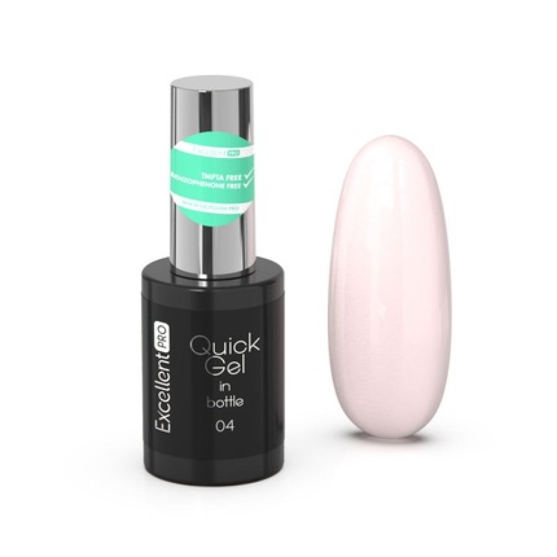 Ep Excellentpro Quick Gel Inbrush Bottle 11ml 04 Light Soft Pink