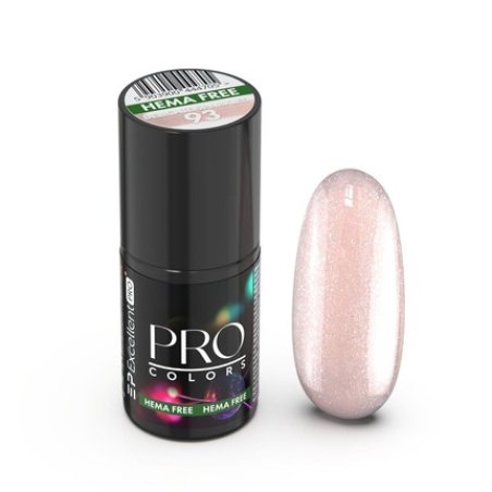 Pro Colors Hema Free Hybrid Nail Polish 93 Delicate Sparkles 7g